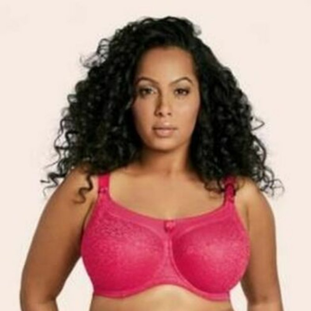 Goddess' Adelaide 38I US full cup bra in hot pink